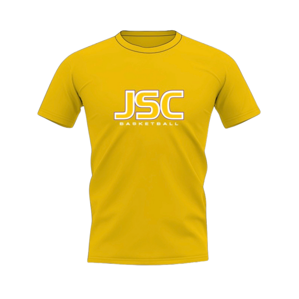 JSC Short Sleeve Logo T-Shirt - YELLOW