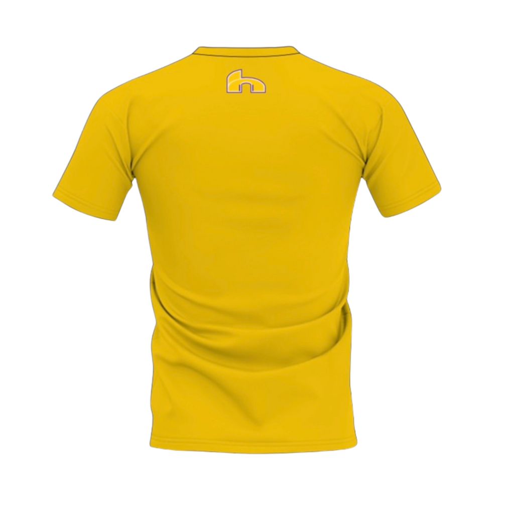 JSC Short Sleeve Logo T-Shirt - YELLOW