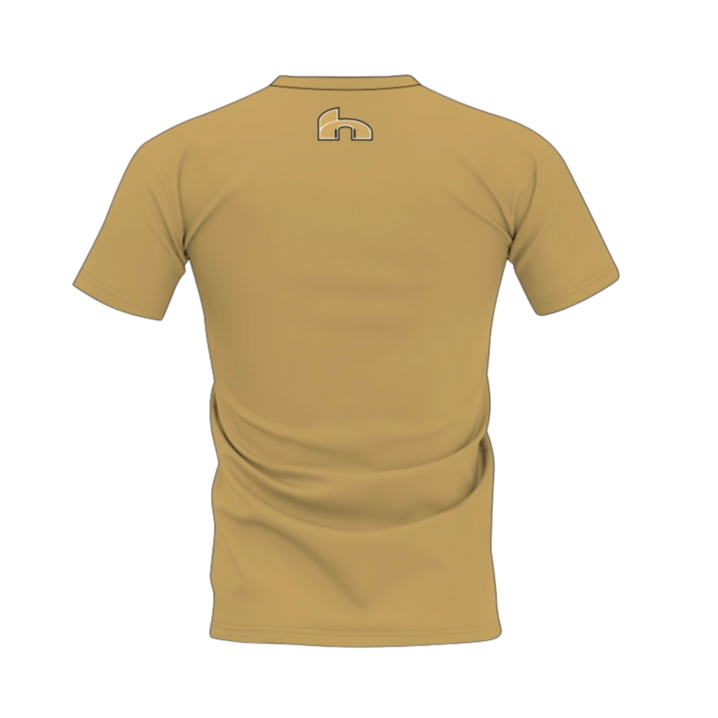 JSC Short Sleeve Logo T-Shirt - LIGHT BROWN