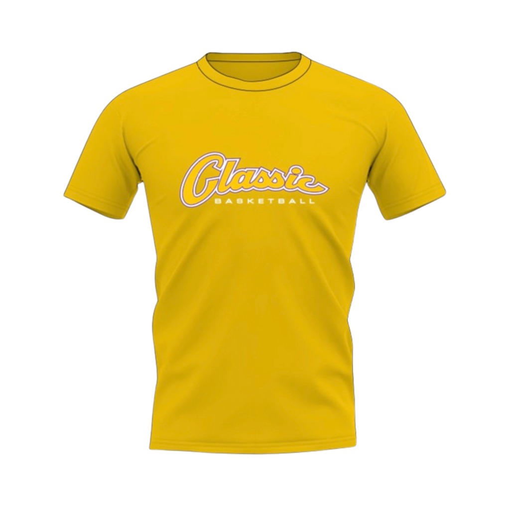 CLASSIC Short Sleeve Logo T-Shirt - YELLOW